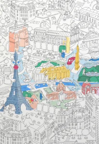 AFFICHES - Coloriage Paris Jo 2024 🇫🇷