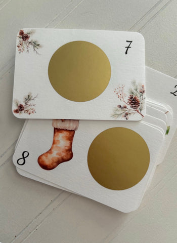 JEUX- Calendrier de l’avent à gratter
