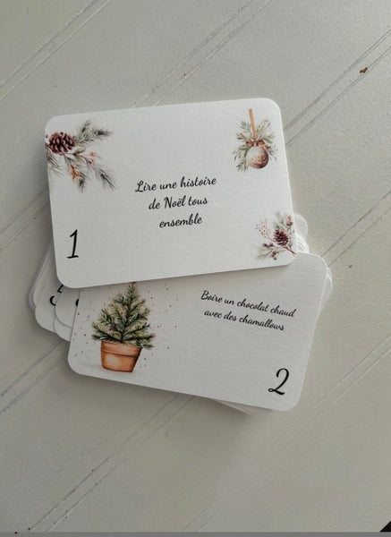 JEUX- Calendrier de l’avent à gratter