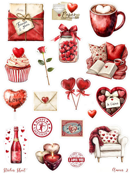 AUTOCOLLANTS - Autocollants « Que du Love »