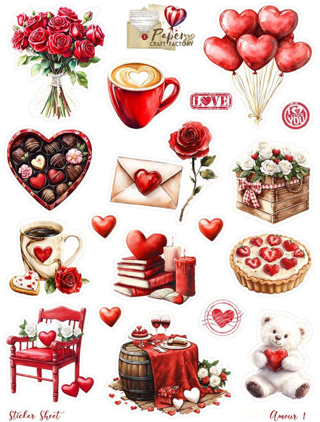 AUTOCOLLANTS - Autocollants « Que du Love »